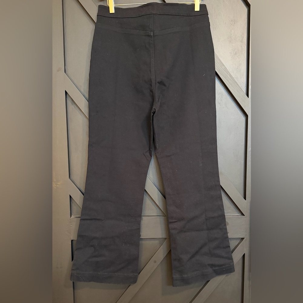 NWT Julia Amory Bell Pant Twill in Black, Size Large - Picture 10 of 14